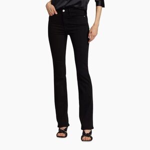 FRAME Le Mini Bootcut Jean. size 26, black washed